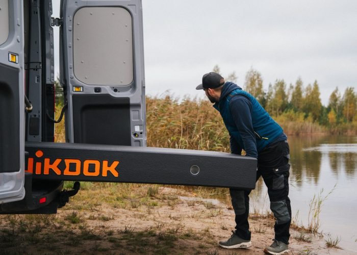 Fit in a can modular floating platform one person can lift quikdok